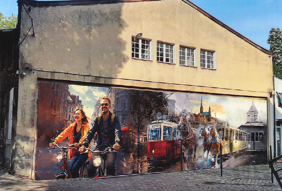 Konkurs na mural magazynu szczecińskich rowerów miejskich rozstrzygnięty